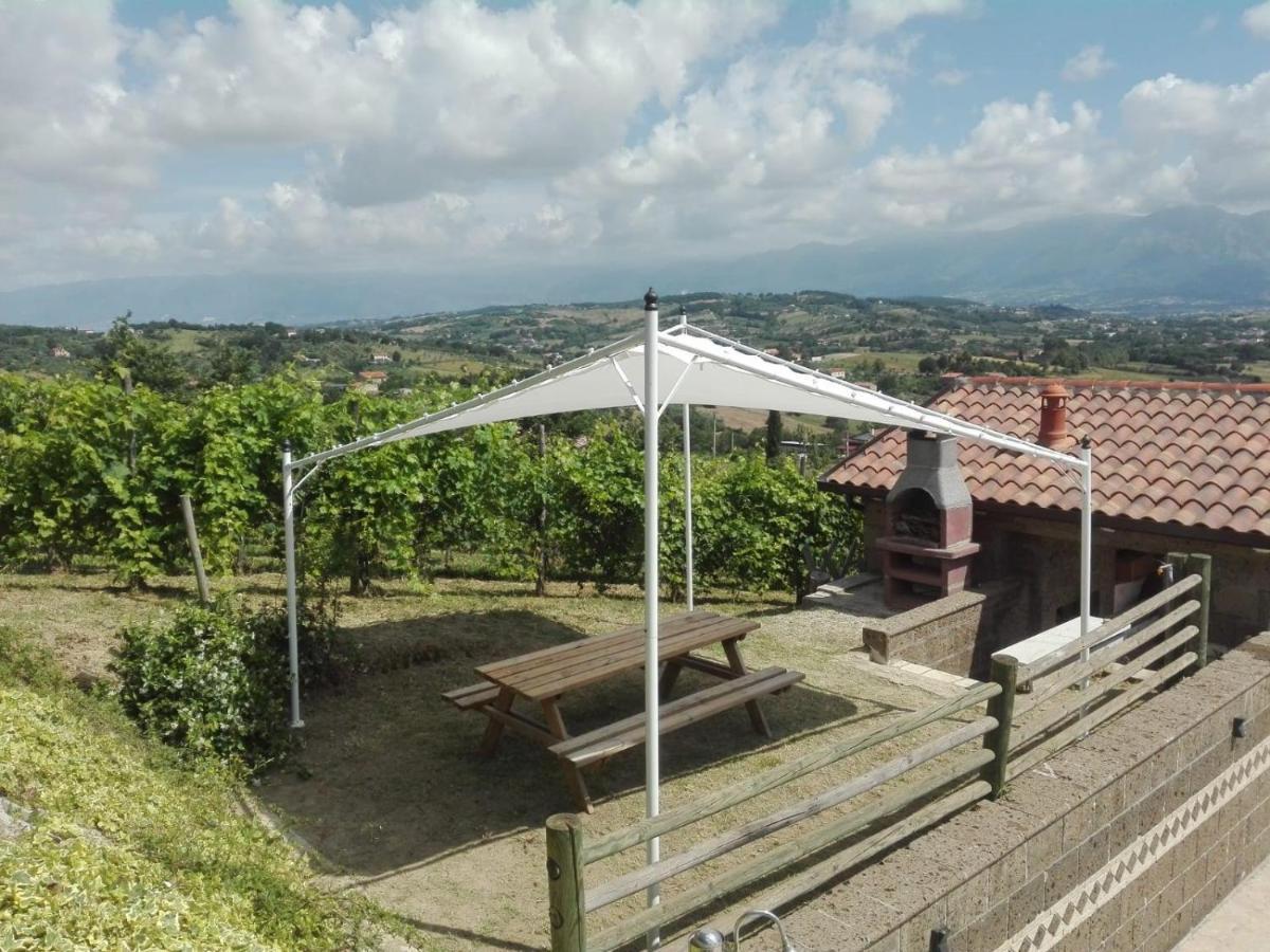 Villa Santoro Ai Tre Ulivi Con Piscina Privata Caiazzo Экстерьер фото