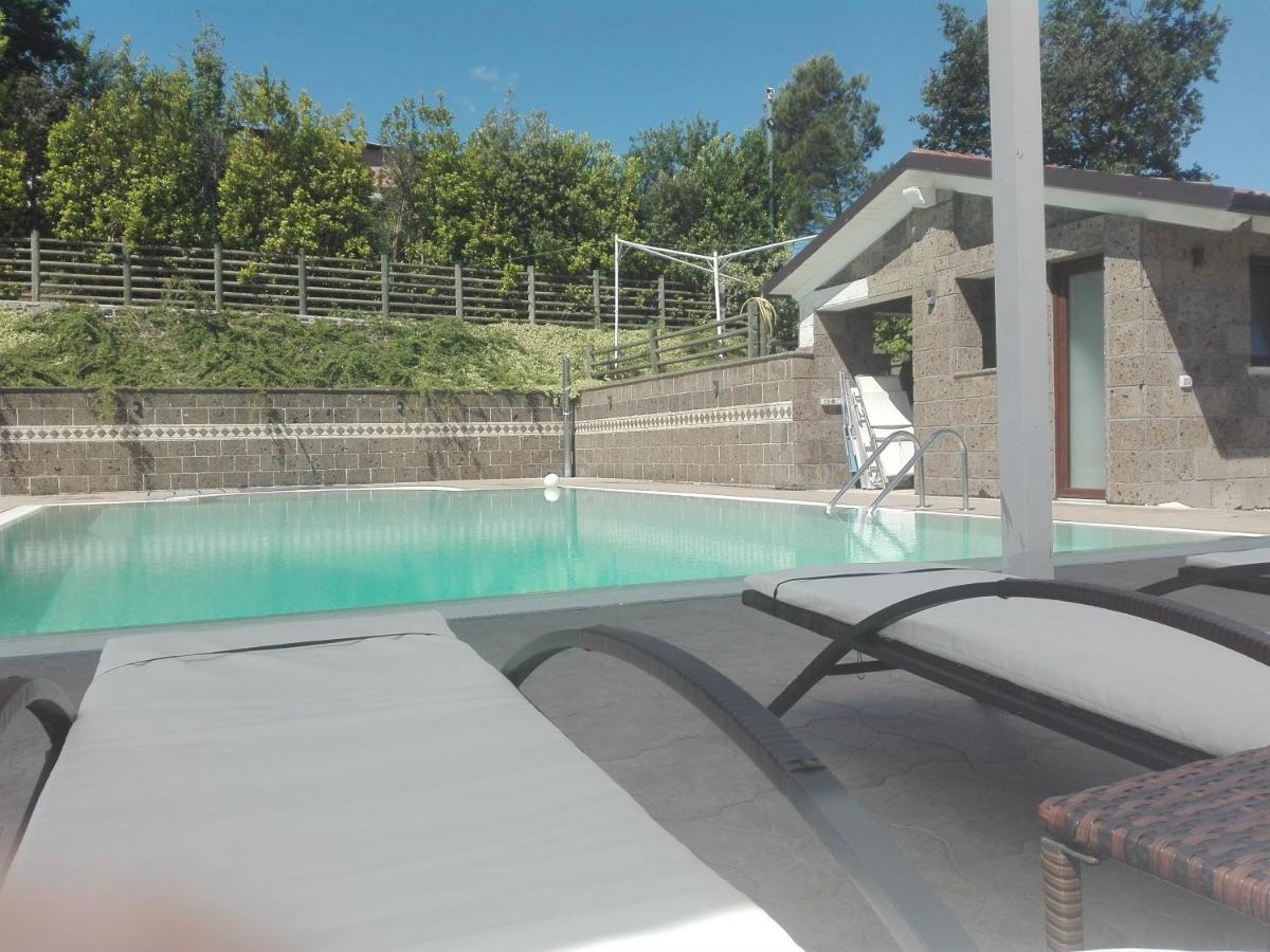 Villa Santoro Ai Tre Ulivi Con Piscina Privata Caiazzo Экстерьер фото