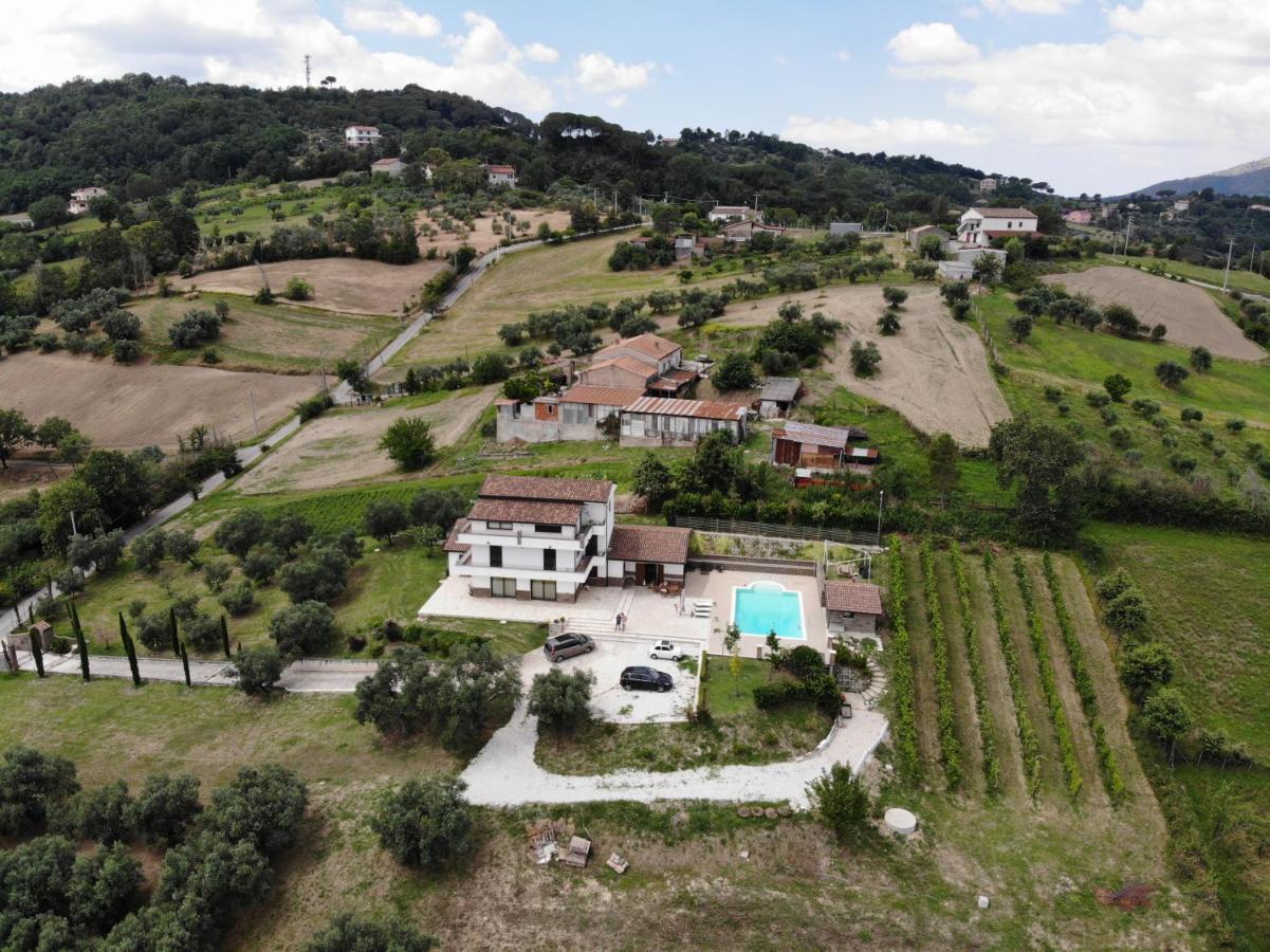 Villa Santoro Ai Tre Ulivi Con Piscina Privata Caiazzo Экстерьер фото