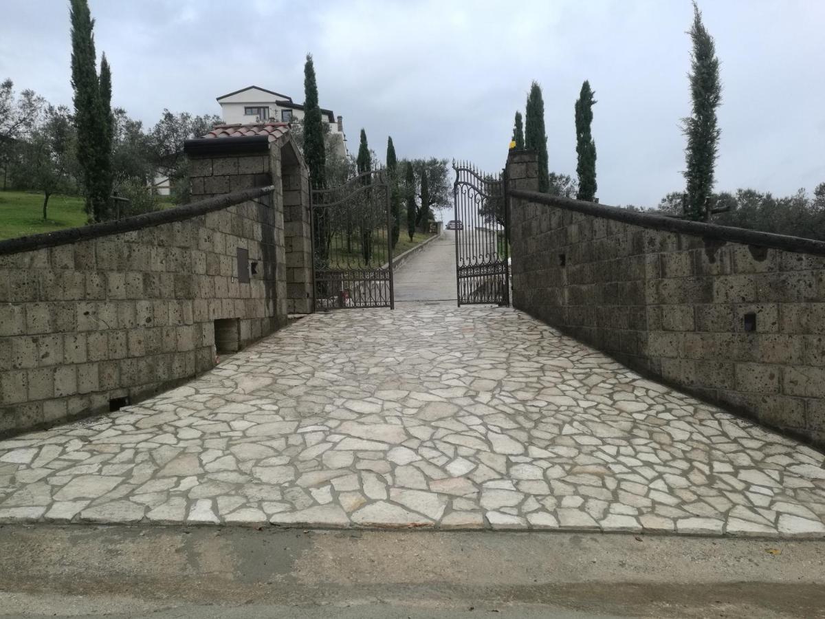 Villa Santoro Ai Tre Ulivi Con Piscina Privata Caiazzo Экстерьер фото