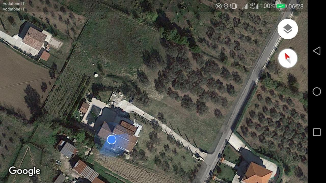 Villa Santoro Ai Tre Ulivi Con Piscina Privata Caiazzo Экстерьер фото